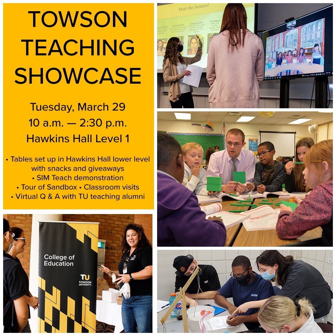 TowsonCOE tweet picture