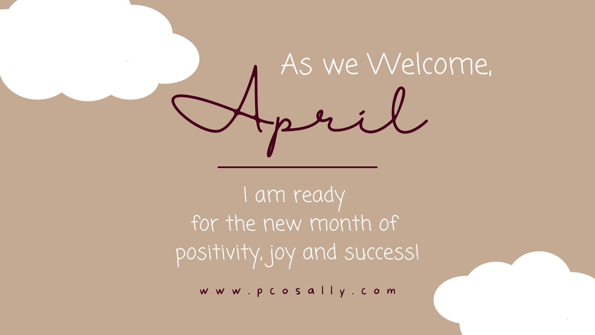 pcosally's tweet photo. We are happy to welcome April. #PCOS #PCOSAlly #pcoscommunity #pcosally #mentalhealthmonth #mentalhealth #pcossupport #cysters #pcoscourse #pcoschampion https://t.co/nmteakYzH9