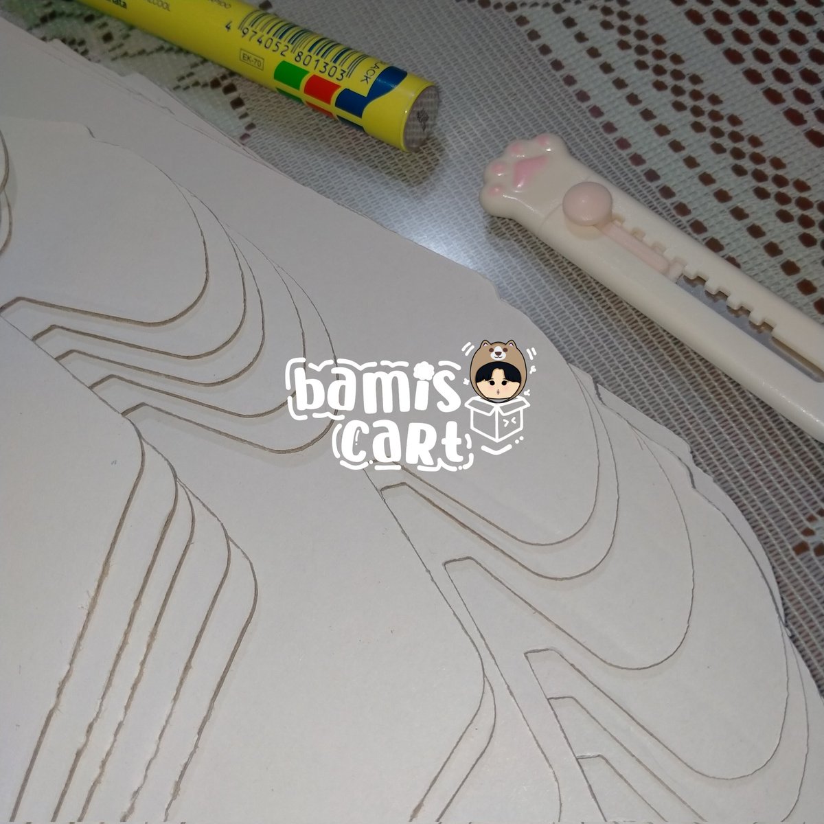 hobiszen's tweet photo. 📎 — #lovebami updates! ☁️

my corrugated boxes just came in today! shipping of the claimed &amp; paid items will be on monday 🫶🏽 https://t.co/Hf3a9bvW2j