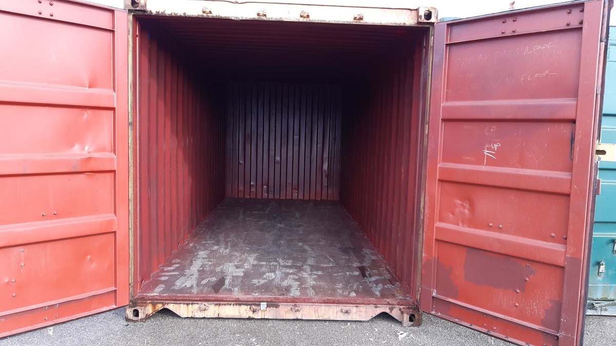 ContainerLtd's tweet photo. 20ft Used wind &amp; water tight shipping container available for sale - DM for more info #shippingcontainerforsale #shippingcontainer https://t.co/rFO6BGtjjb