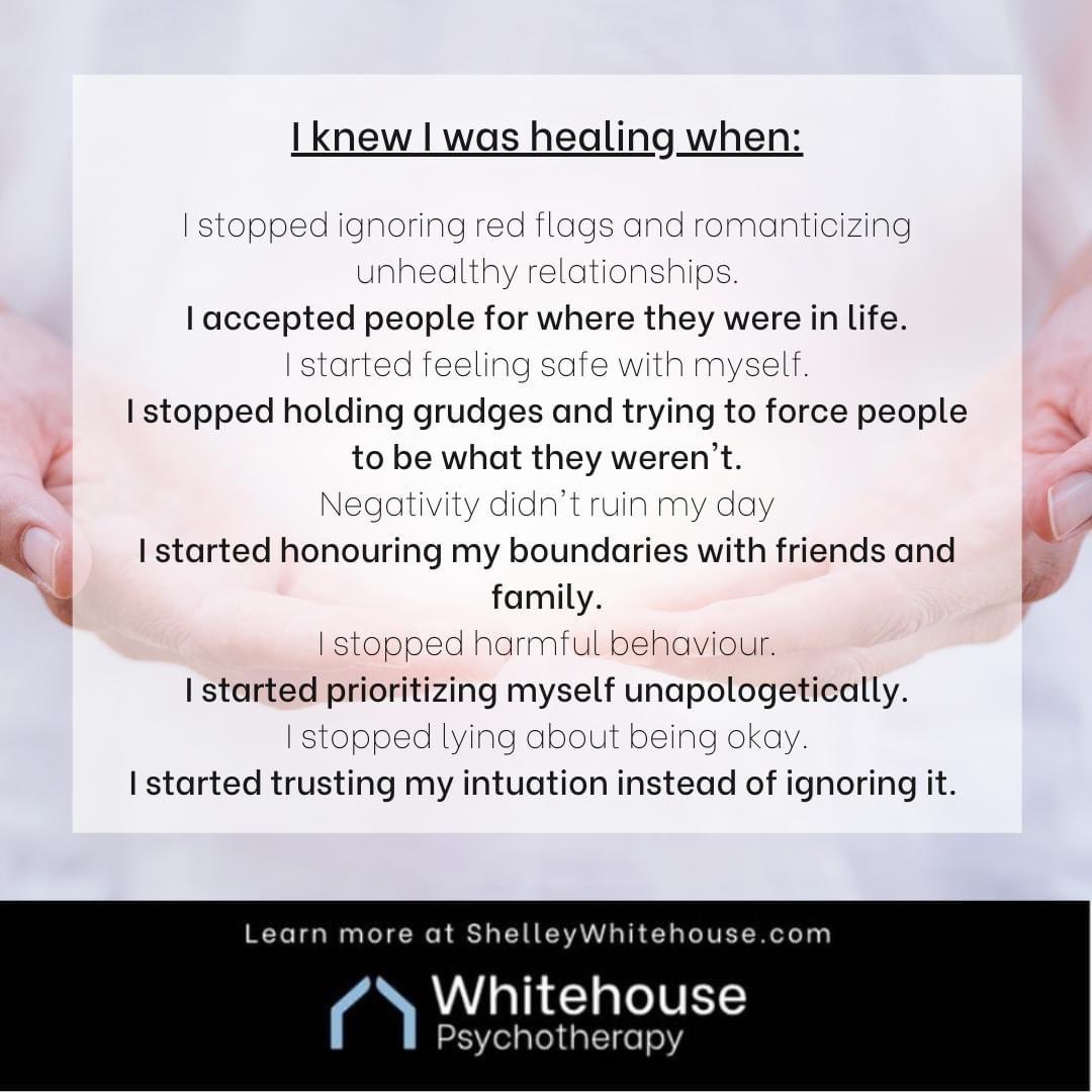 Psychotherapyw9's tweet photo. When we begin to heal, we also let go of our toxic coping mechanisms and start trusting our own reactions. How many of these have you recognized in yourself?
#Psychotherapy #Therapy #MentalHealth #Toronto #TorontoTherapy #Therapist https://t.co/Ifn3Wb3DlT