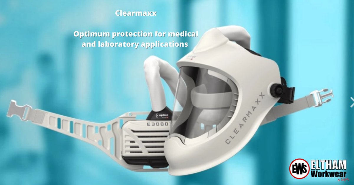 Did you know we supply the Clearmaxx? 👀

With optimum protection for dentistry, medical, and laboratory applications, make sure you get yours today.👩‍⚕️

Shop here: bit.ly/3c9d6I4 

#medicine #dentist #safety #ElthamWorkwear