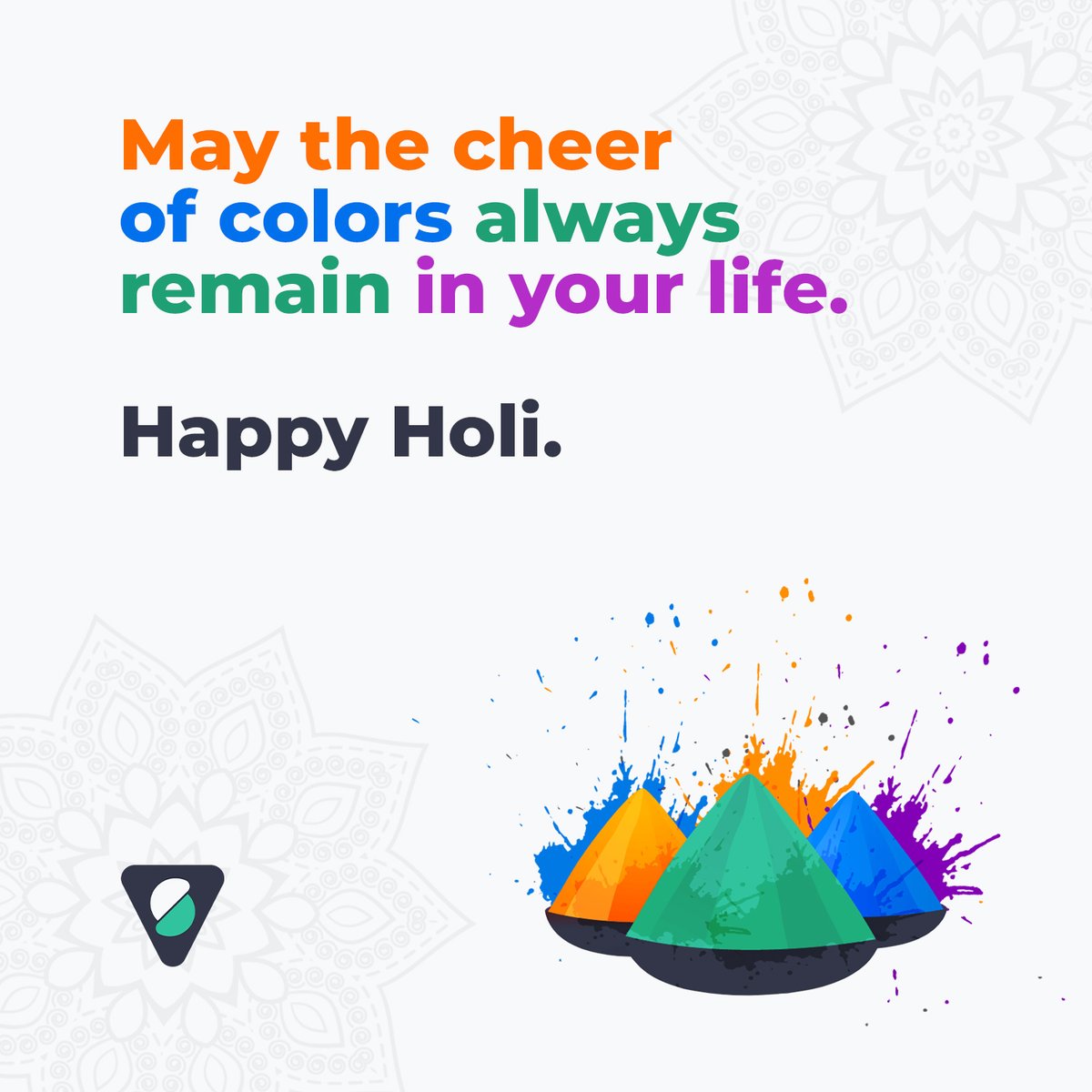csuccesstech's tweet photo. May the cheer of colors always remain in your life. Happy Holi.
#CSUCCESS #HappyHoli #HoliFestival #Holi #Holi2022 #Dhuleti https://t.co/ESfveqZumG