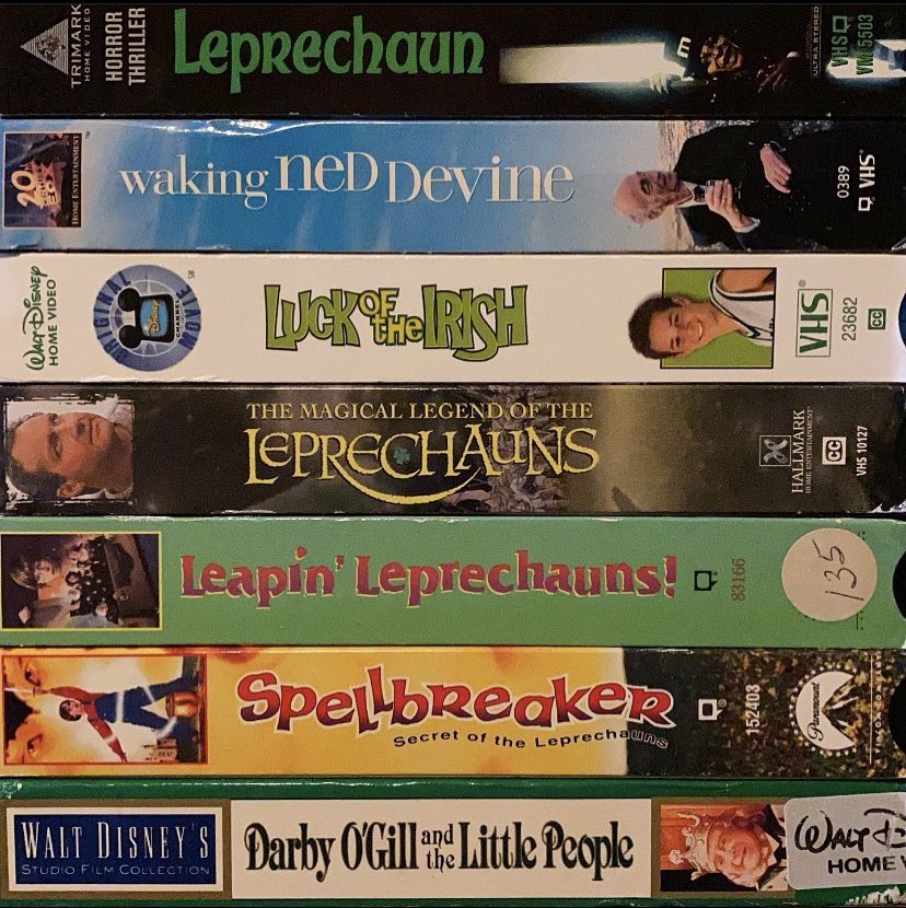 Happy St. Patrick's Day! Whatcha watchin? 🤙🏻💚📼#FlashbackVideo