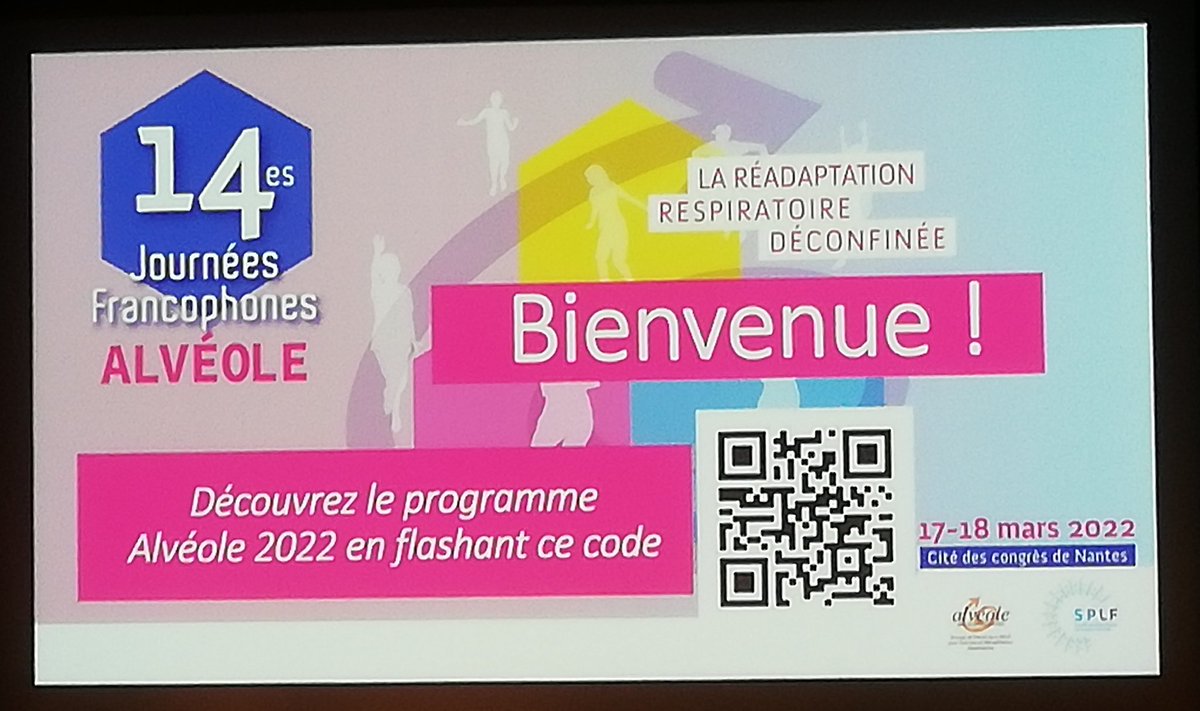 Congrès de réadaptation respiratoire à Nantes : 14è journées Francophones ALVEOLE #korian #congresscientifique #RR