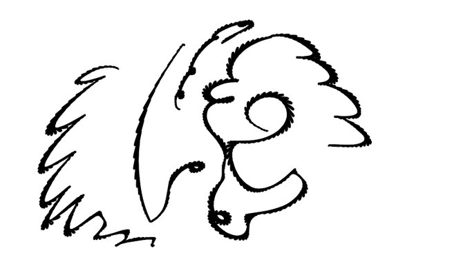 たまーにクリスタバグって出るこの変なペン状態、何気に文様とか描くのに便利そうと思うんだが バグなので再現しようもないのでどうしようもねえなw 