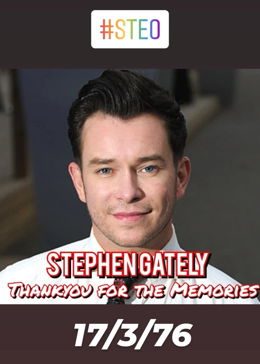 BoyzoneM's tweet image. #steo #StephenGately #StephenGatelyThankyoufortheMemories ❤