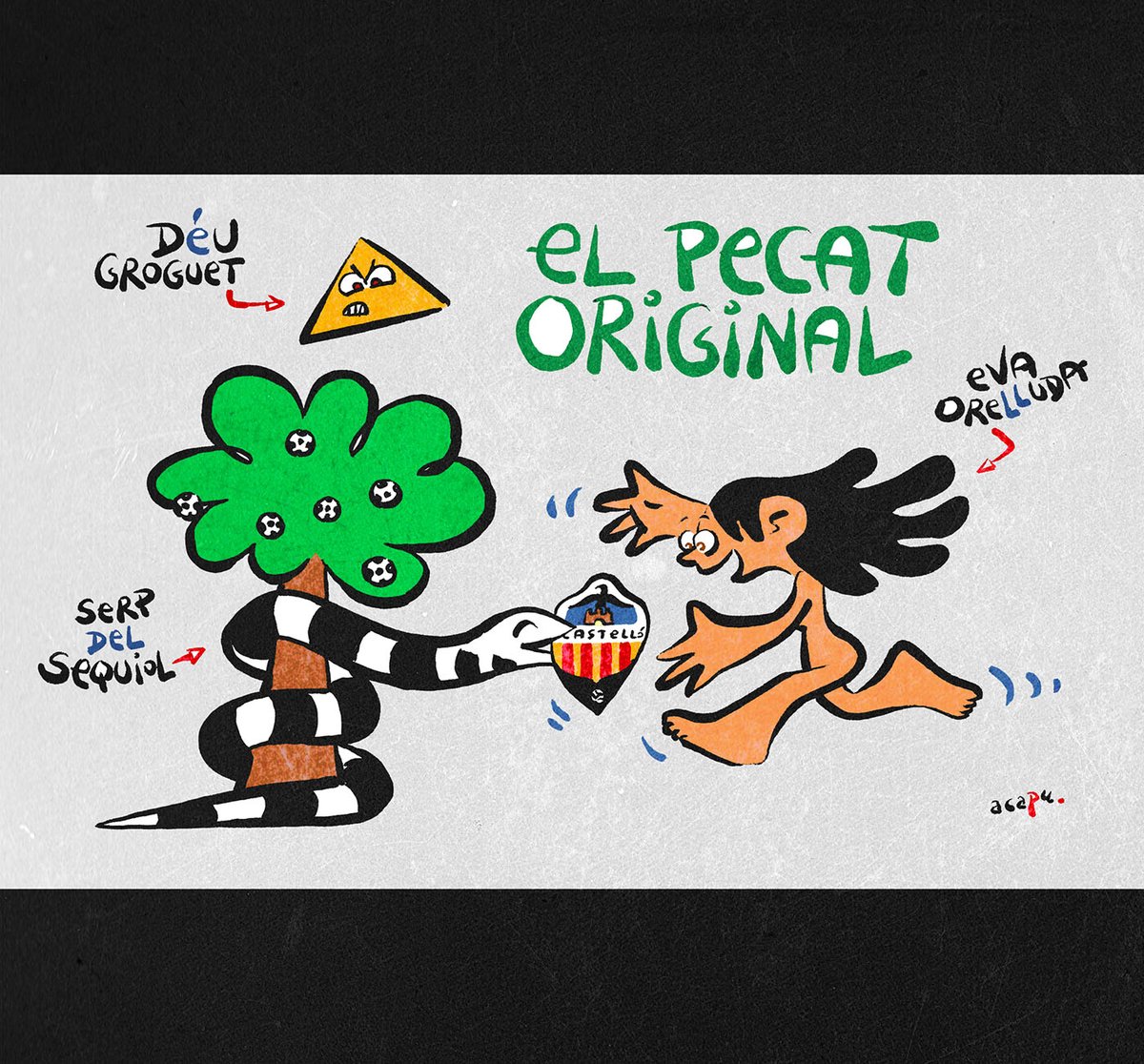 Ximo_Segarra's tweet photo. Beneït pecat, ser del Castelló... 😉😇
#PPO100 #PPO #PamPamOrellut #Castelló #Castalia #Orelluts #CDCS #CentenariCastelló #Sequiol #humorgràfic https://t.co/owPPTobL58