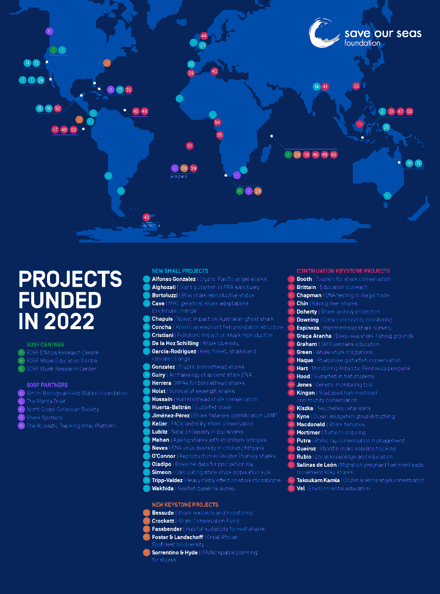 saveourseas's tweet photo. While 2022 can be considered the year of the small grant, with the foundation supporting 25 new early-career scientists this year; overall the foundation is supporting 60 projects in total for 2022, with all seven continents represented.
https://t.co/jknOrmShd3 https://t.co/HLqs5s3qzR