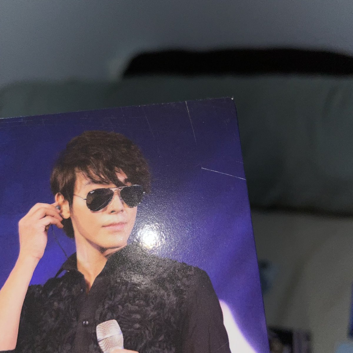 donghaetrash's tweet photo. * minor scratch on ss4 donghae https://t.co/PWvhu89oKH