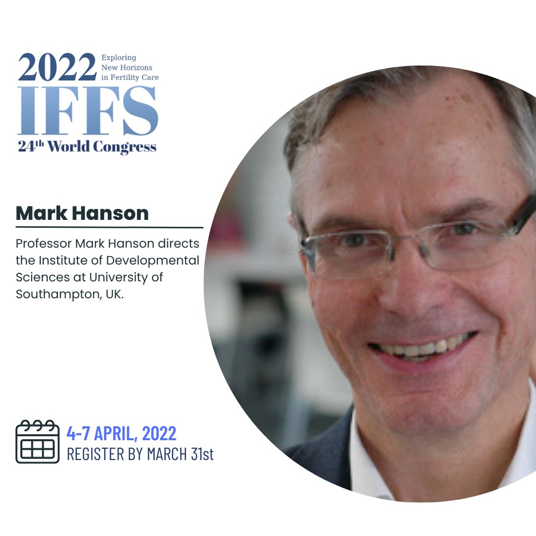 IFFSVirtual2022's tweet photo. 𝗡𝗼𝘁 𝘁𝗼 𝗺𝗶𝘀𝘀:
26 international experts in #fertility #medicine and #reproduction speaking at the #IFFS Virtual World Congress on 𝗔𝗽𝗿𝗶𝗹 𝟰-𝟳, 𝟮𝟬𝟮𝟮
𝗣𝗿𝗼𝗳𝗲𝘀𝘀𝗼𝗿 𝗠𝗮𝗿𝗸 𝗛𝗮𝗻𝘀𝗼𝗻 will be hosted on April 6th 
Register now at https://t.co/NSMBlEZx1F
#FIGO https://t.co/3ROC3qaBZx