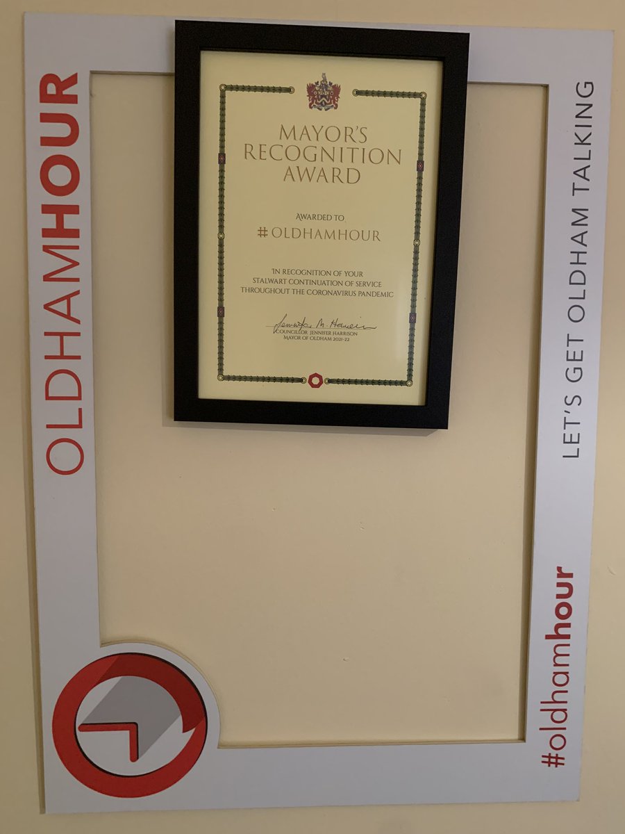 Oldham_Hour's tweet photo. Just a reminder what getting involved with #OldhamHour means, it gets you noticed and the more work we do with each other around Oldham the better is it for us all on so many different levels!
#GetOldhamTalking https://t.co/1XbGqzhI0t