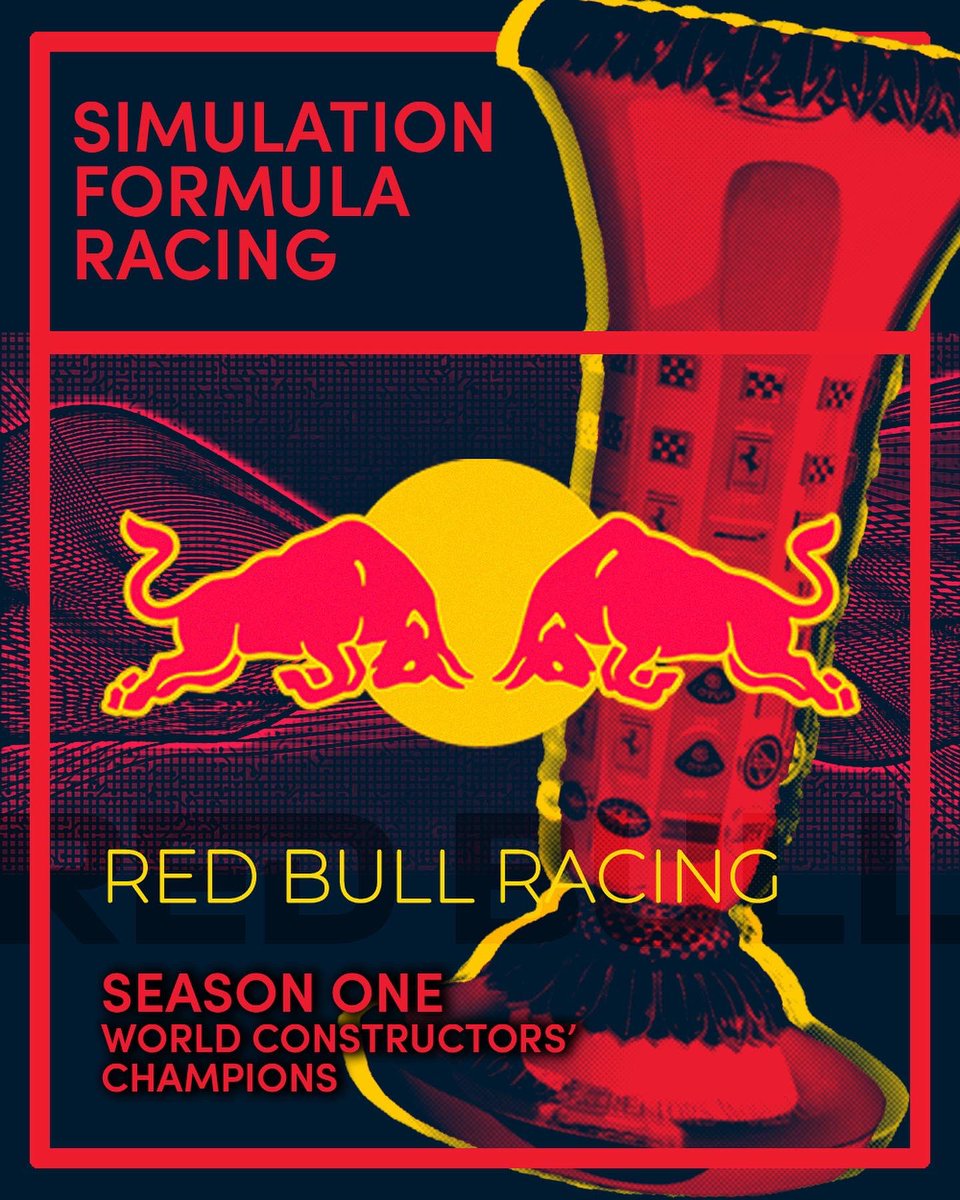 SimHaven's tweet photo. Your champions have arrived! 🏆

Season one of SFR is a wrap, and our champions have been crowned. Congratulations to Kogoda on winning the WDC and Red Bull for their WCC. Over in F2 Collin wins the WDC and led DAMS to win the WCC! 

#simracing #simhaven #f12021 https://t.co/J0cFxjXJvW
