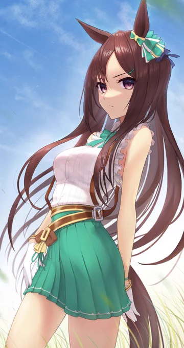 #頑張って作ったのに思った以上に反響が無かった作品 #ウマ娘

活動初期に描いたメジロドーベルちゃん
当時約♡200でした 