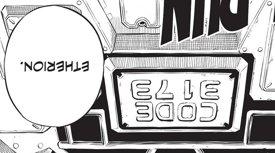 さやページ One of the best easter eggs in Edens Zero. Code 3173 = Rave Master