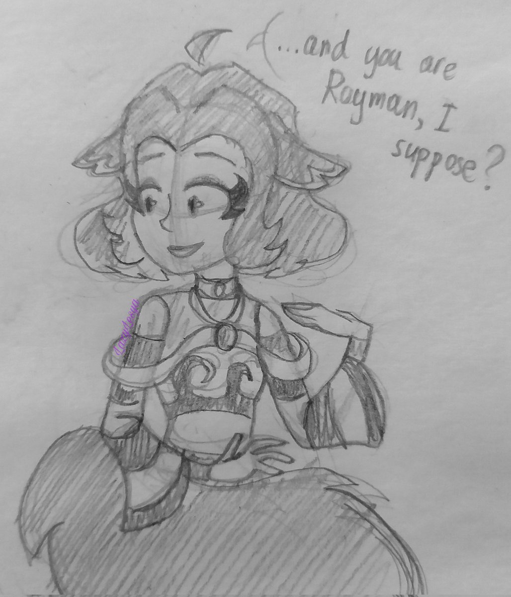 LazyLesya's tweet photo. Tried making another version of Ly's design! uwu
#rayman #lythefairy #rayman_fanart https://t.co/rEntFiHkpB