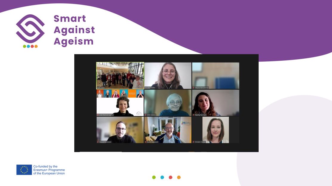 Our newest Erasmus+ project Smart Against Ageism (SAA) focus on fighting ageism! 
SAA is a gaming tool to raise knowledge against ageism and will contribute to develop empathy, tolerance and civil society skills. 
Very glad to be part of this team!