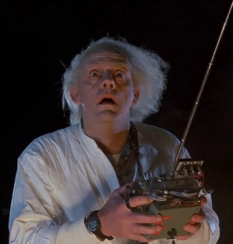 ALXShallot's tweet image. WHERE WE’RE GOING WE DON’T NEED ROAD DIETS: Local scientist warns Alexandria officials that lowering speed limit to 15 mph puts time travel further out of reach.