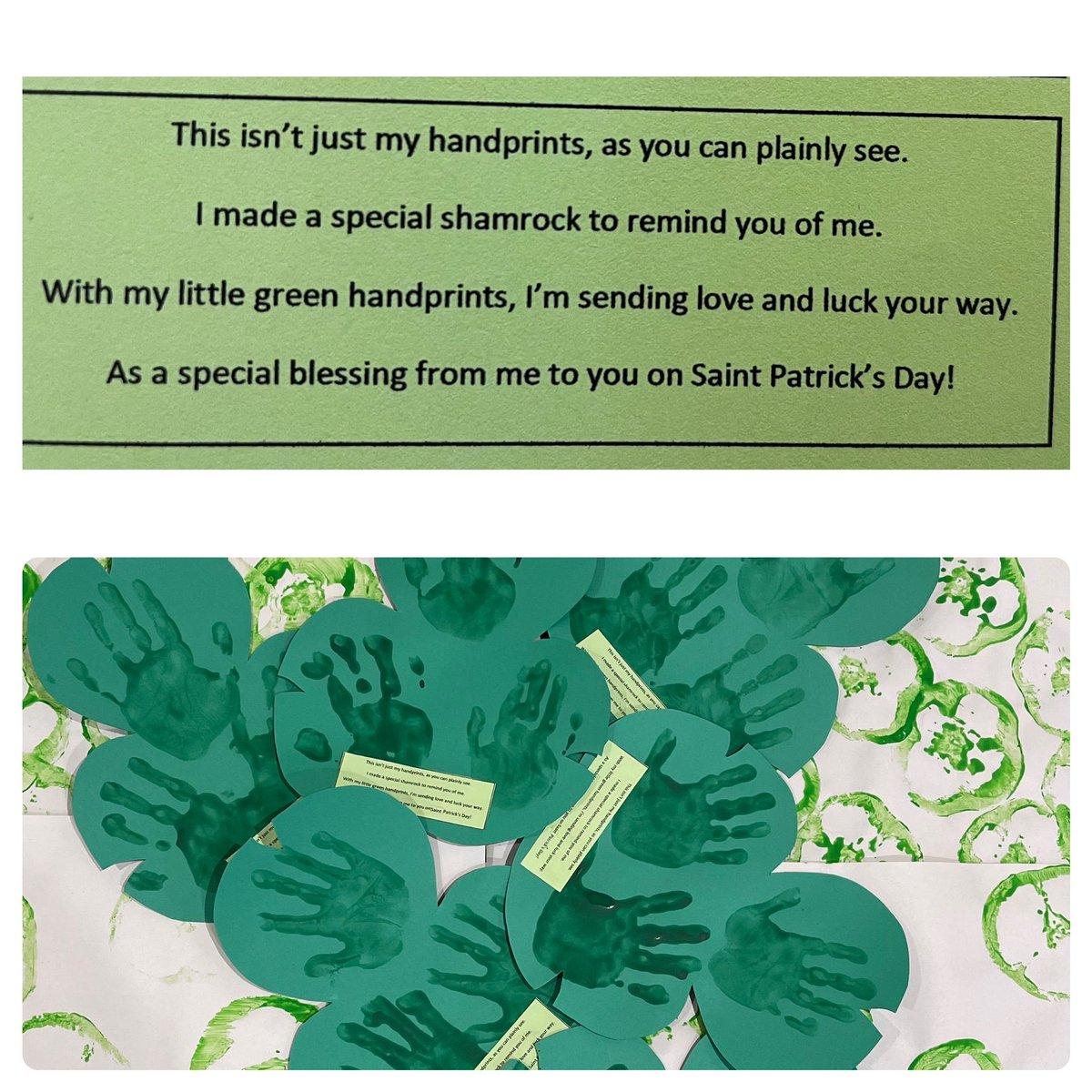-#HappyStPatricksDay  from everyone <a href="/SBrookPreSchool/">StamfordBrookPreSchool</a>
