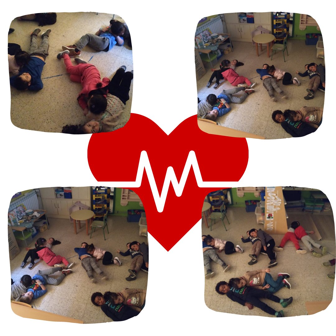 escolasantjoan's tweet image. A P4 ens escoltem el cor i aprenem hàbits saludables per cuidar-lo.
#escolasantjoan #educacioinfantil #programasi #classedelsplats