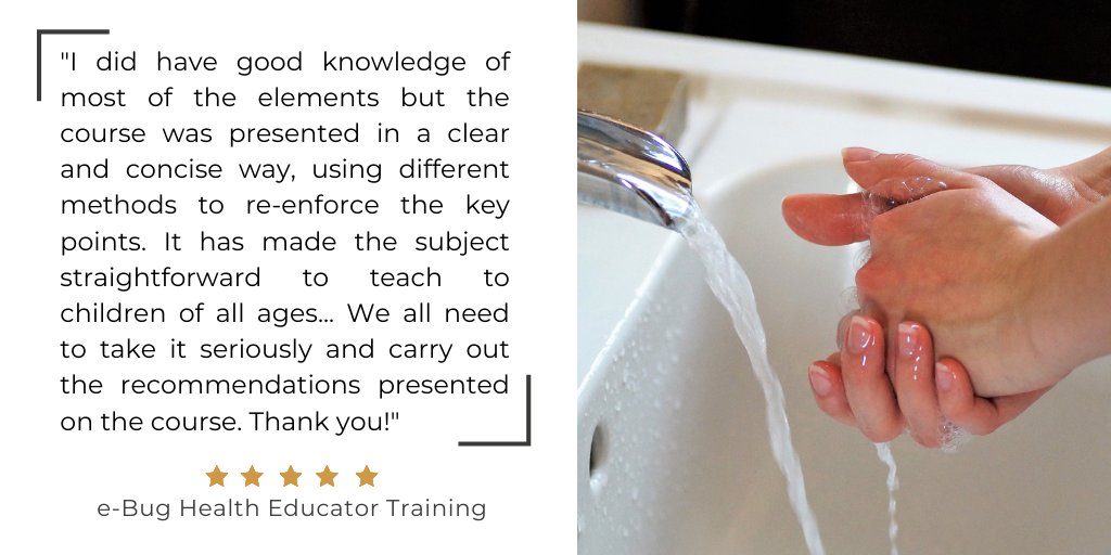 BSACandJAC's tweet photo. Do you teach young children about microbes and hygiene?
On the #BSACeBug course, you can learn with @eBug_UK & @UKHSA how to explain how infections can spread and how handwashing, kitchen hygiene and teeth cleaning can help keep children healthy.🍭
https://t.co/Tq2CTd8pWY https://t.co/4RsAzWLUuu