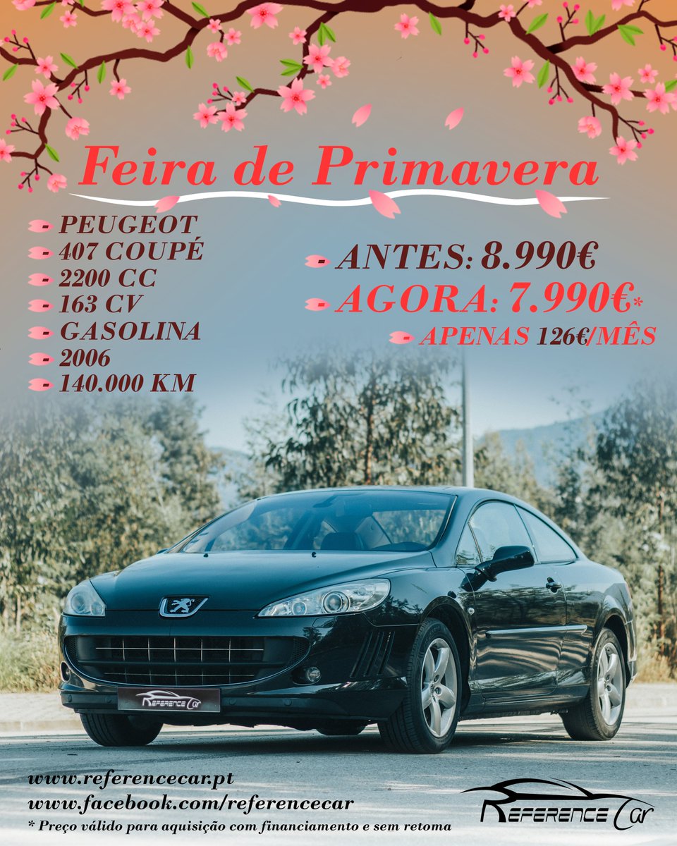 CarReference's tweet photo. 🌞🥀🌼 A primavera está a chegar 🌞🥀🌼

👉 E com ela chega a nossa Feira de Primavera que traz descontos que podem chegar aos 1500€! São promoções que não vais querer perder! 😎

ℹ️ Vê mais fotos e info em https://t.co/8kUrqLfB2s https://t.co/fdoFR9CU7A