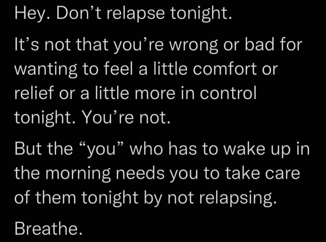 apprentice322's tweet image. Happy mother fucking Thursday folks! This is just food for thought when those drinking thoughts come in or addiction thoughts come in! #sobriety to me is all about putting things into perspective! #RecoveryPosse #recovery #wedorecover #addiction #fellowship #yourawesome #selflove