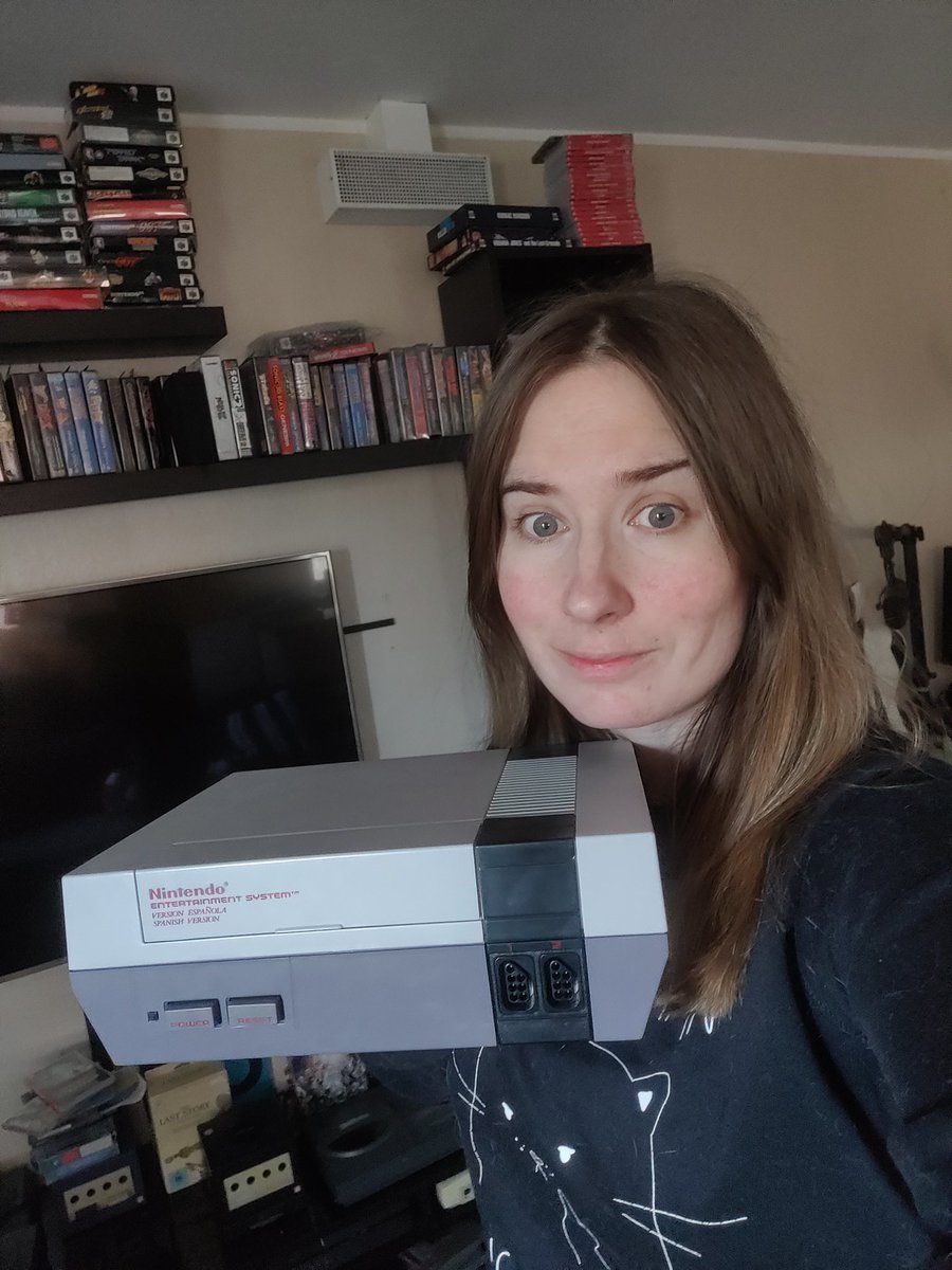 GameMistress's tweet image. For me It all started with the NES