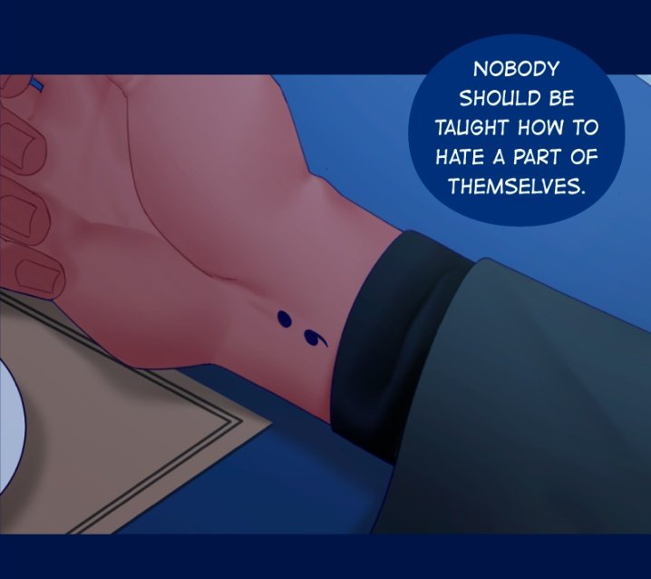 Jxnmxxn13's tweet photo. Have you ever wanted a #tattoo but end up removing it from your list after knowing its meaning?
-I'll go first this semicolon tattoo I saw in a #WEBTOON #Askingyou but it's meaning is so not me or how i am- https://t.co/twcha5S4Gp