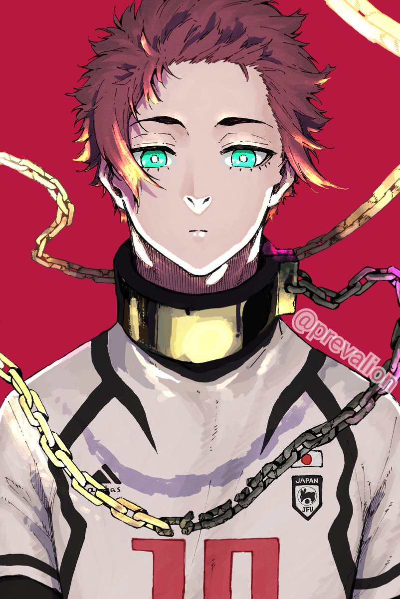 Prevalion's tweet photo. Number 10 of U20 JPN, from the cover of volume 17 of Blue Lock
Itoshi Sae.
cleaned edition
#bluelock
#apairof2
#itoshiSae https://t.co/4CnkqmJjfc