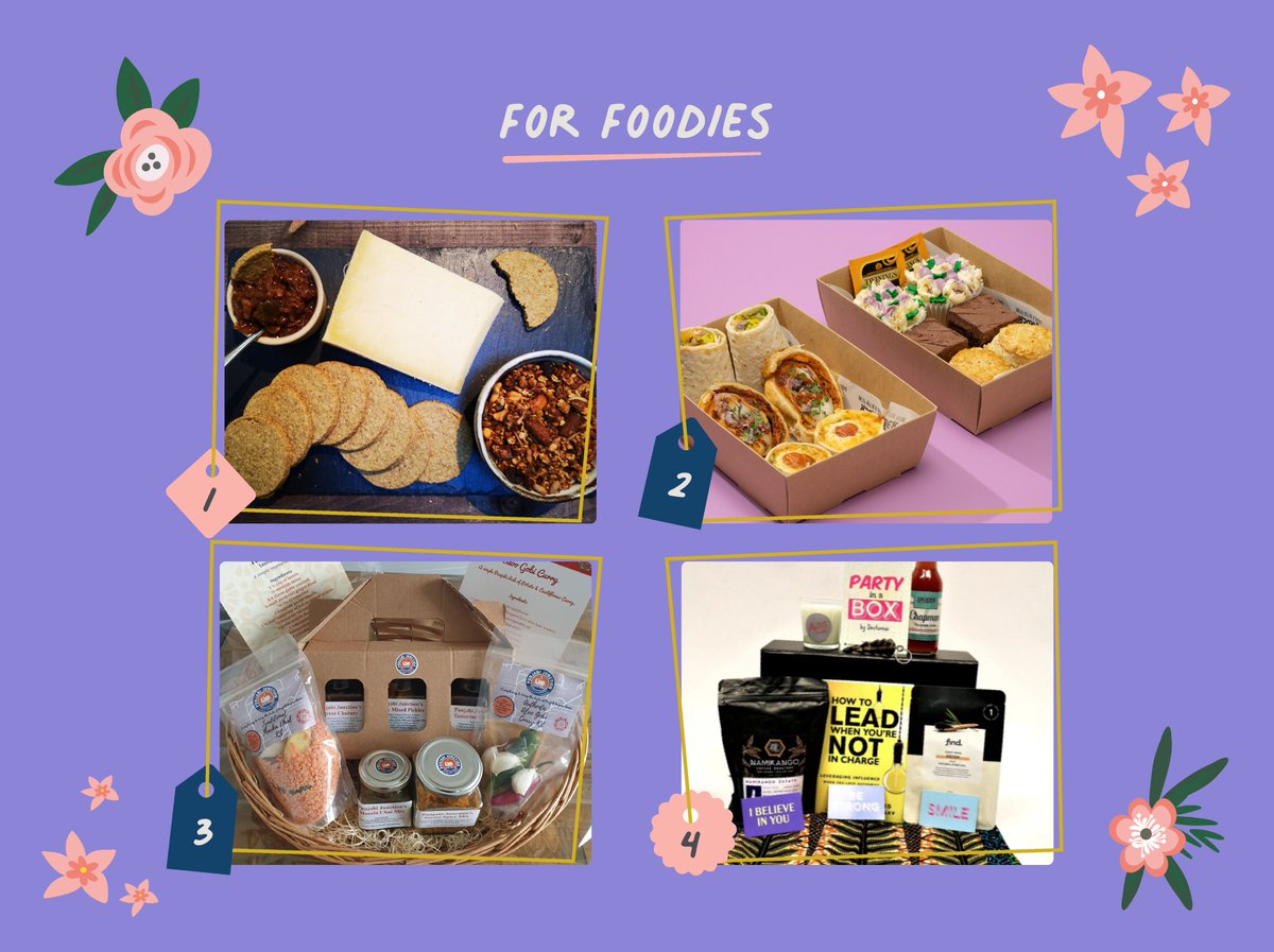 🍰 Spoil your mum with one these delicious looking hampers from Loch Arthur Farm, <a href="/LarderTraining/">The Larder</a>, <a href="/PUNJAB1JUNCTION/">Punjabi Junction</a> and <a href="/DechomaiLtd/">Dechomai</a>.  

Take a look → bit.ly/3qgKNNZ

#SocialEnterprise #SocEnt #MothersDay #GiftGuide