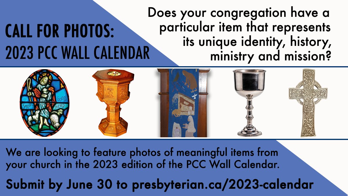 Pcc Calendar 2023 Presbyterian News On Twitter: "Does Your Church Have A Particular Item That  Represents Its Unique Identity, History, Ministry & Mission? We're Looking  To Feature Photos Of Meaningful Items From Your Church In