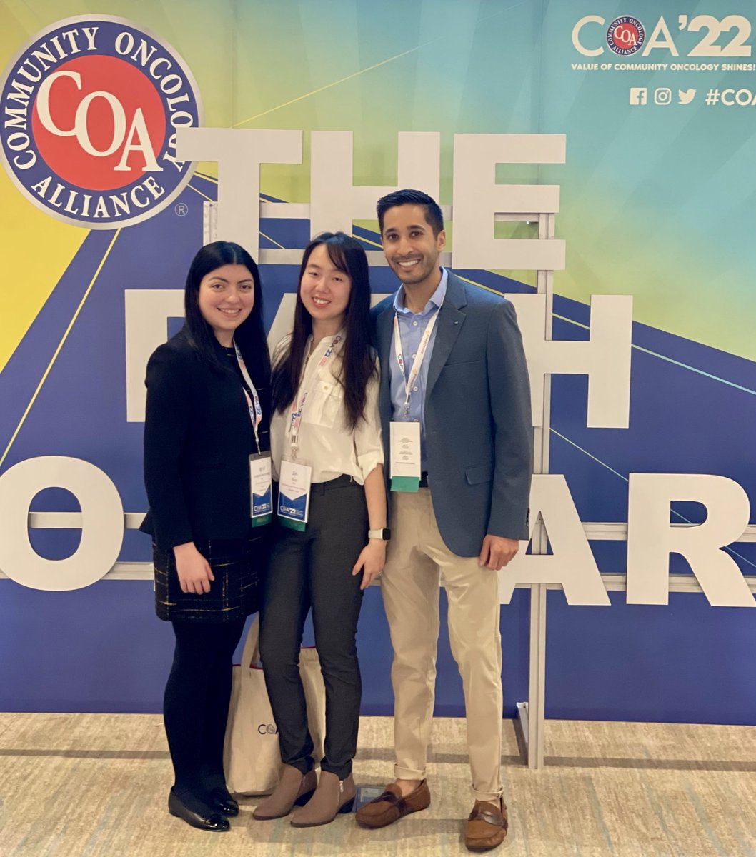 First in-person conference with my co-fellows #COA2022 <a href="/GuoJin1/">Jin Guo, MD</a> <a href="/IgrylCH/">Igryl Cordero-Hernandez, MD</a>