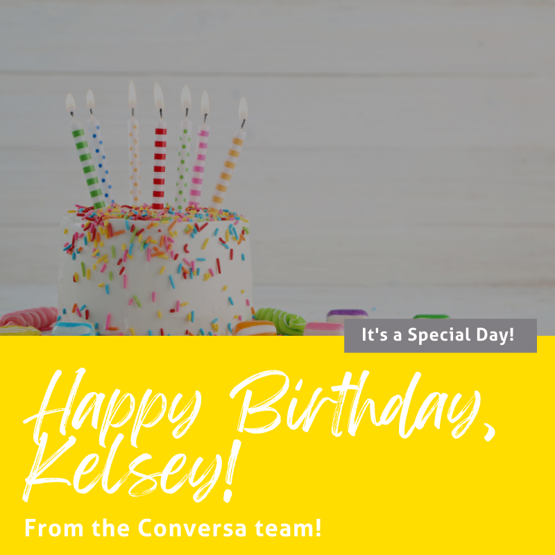 theconversaco's tweet photo. Conversa wishes our very own Managing Partner and Co-Founder, @KLFrouge, a Happy Birthday! Here’s to another year of getting people talking. https://t.co/riTUB8zh2b