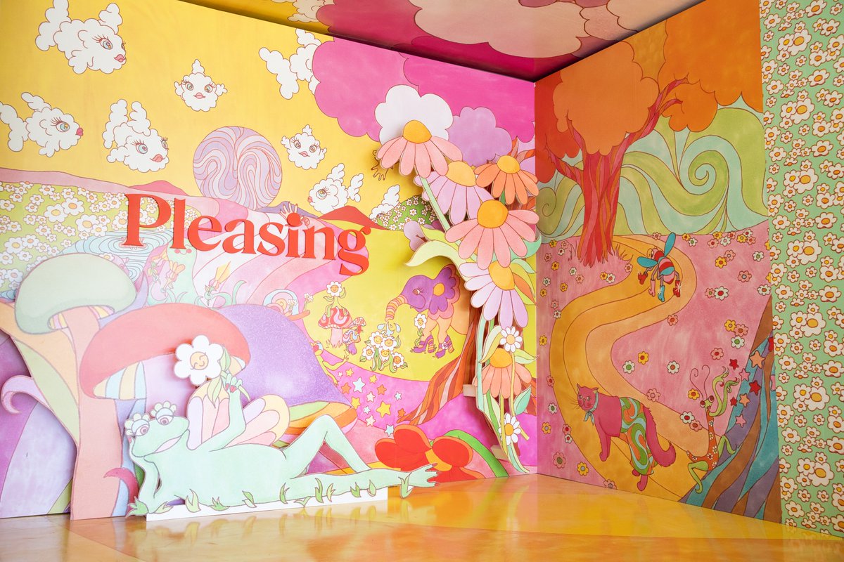 POPSUGARUK's tweet photo. .@Pleasing's Shroom Bloom Pop-Up's are also open in LA and NYC! 🌸 https://t.co/ZIDVZ4jnCf https://t.co/AVKMThW7TS