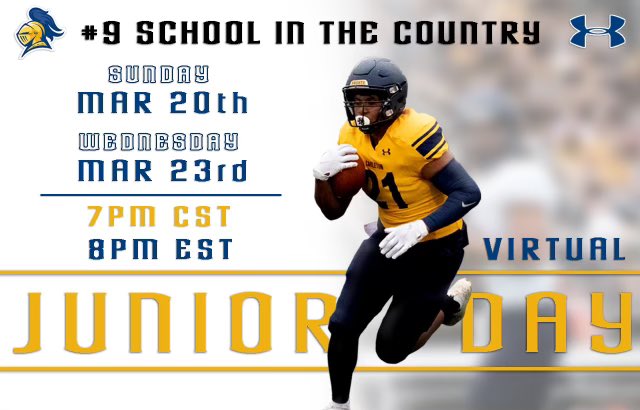 Excited to attend Carlton Colleges Upcoming JR day!