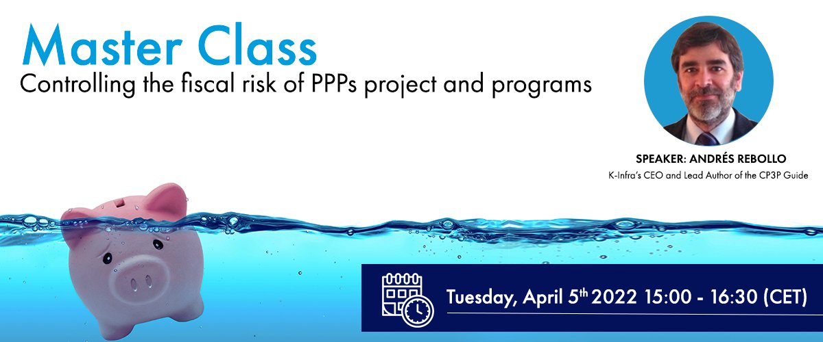 K_Infra's tweet photo. Save the date! Master Class: Controlling the fiscal risk of PPP projects and programs | 100% online &amp; free

We remind you that to participate in the event you must register on the following link
https://t.co/JD7fXIsKme
 
Join our database here: https://t.co/Y5gJ6NSHPH https://t.co/laNg2PjgSD