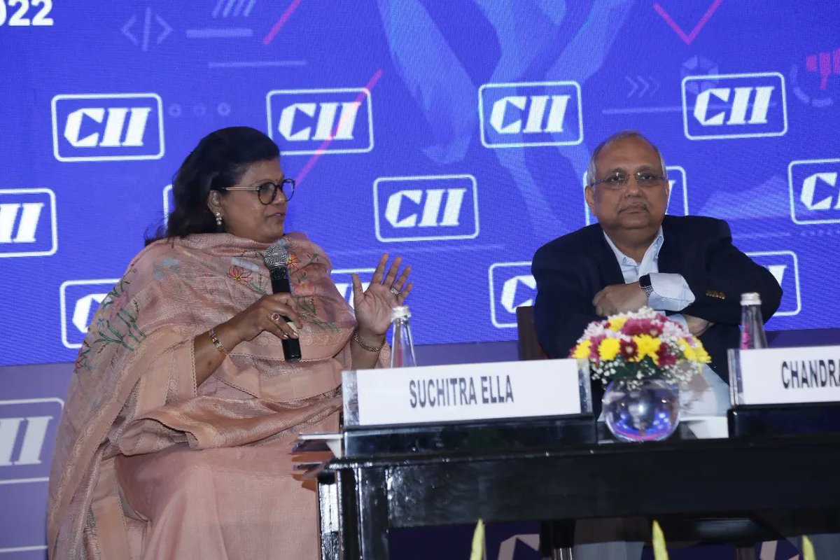 BharatBiotech's tweet photo. Congratulating our Joint Managing Director, Ms Suchitra Ella for being elected as Chairperson of CII Southern Region for the year 2022-23. Team BBIL wishes you the very best!
#CII #ciisr #Congratulations #Chairperson #BharatBiotech https://t.co/B4sARG1jNh
