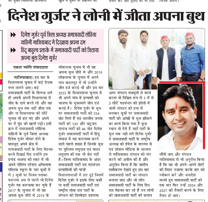 DineshSamajwad's tweet photo. @yadavakhilesh जिला गाजियाबाद में समाजवादी पार्टी की कमान युवा हाथ में सौंपी जाए https://t.co/fR0eTDuMT6