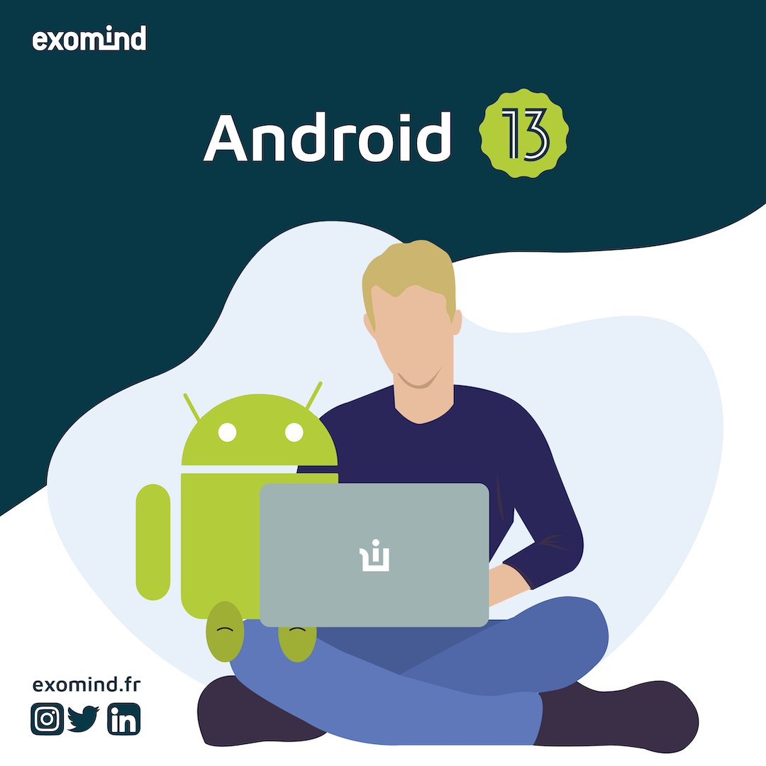 exomind_fr's tweet photo. 🏴‍☠️🔥Notre plus grosse annonce #android de l'année EXOMIND arrive bientôt ! 

Premier aperçu d'Android 13. 
En mars nous attendons déjà une deuxième Developer Preview. Qu'avez vous pensé des premières annonces ?
 
👉https://t.co/8tYFqk8Z6X

#developer #android13 #exomind #paris https://t.co/X8mISFx4HO