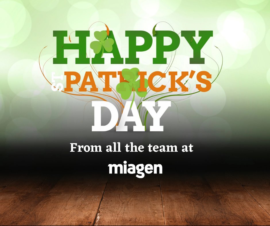 miagen's tweet photo. Happy St Patrick's Day to all our friends https://t.co/2lz4RsV7o0