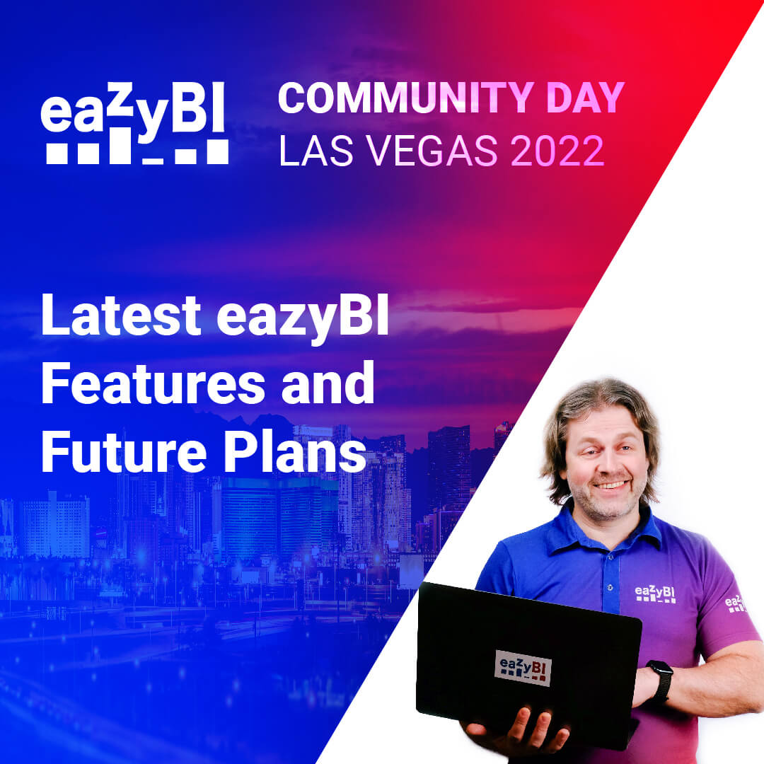 eazybi's tweet photo. Latest eazyBI features and future plans. The past, the present, and the future of eazyBI.
#AtlassianTeam22 #eCD22 #Jira #Reporting
📊  eazyBI Community Day 2022 | 📅  April 8 | 🎰  Las Vegas
https://t.co/neZcXnrQYY https://t.co/FjT7NzhpmW