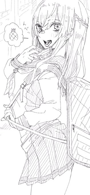 今日の飴は何味か聞くとはにかみながら舐めてる飴を見せてくる米良渕花浪もそうさ!!必ず存在する!!!!(ドン 