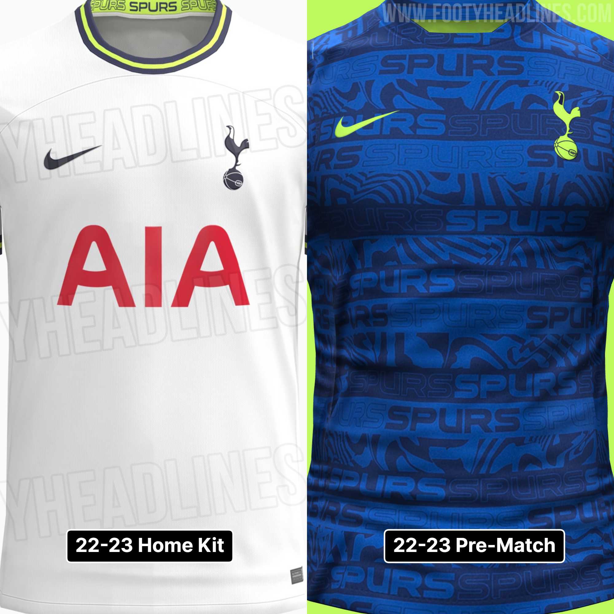 Leaked' Tottenham kit: Huge and garish HP logo defiles away jersey, Football