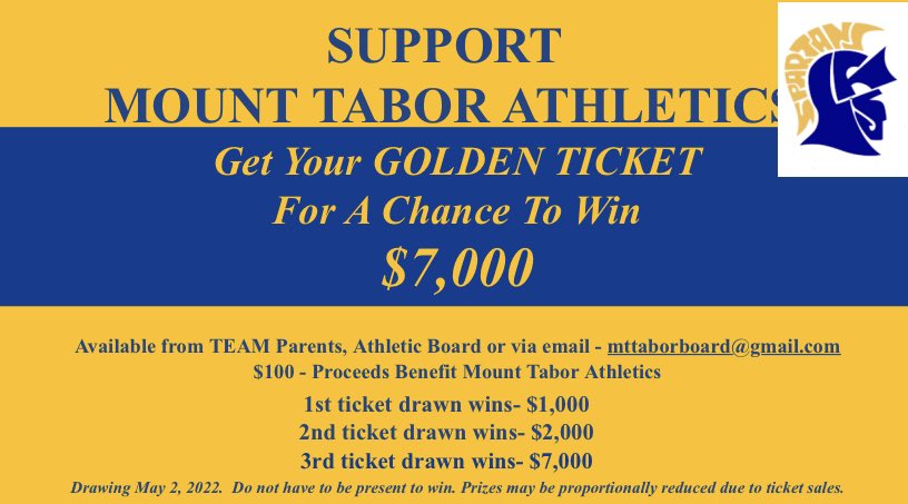 Mount Tabor Athletics Booster Club tweet media