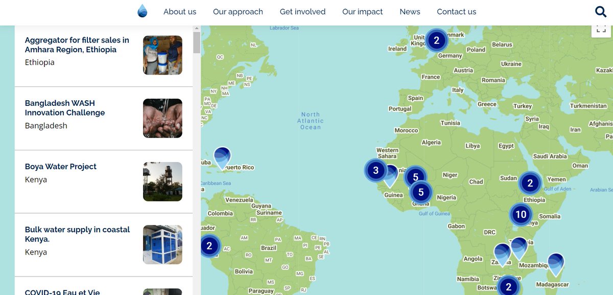 As part of our 20-year anniversary we launch a world map with the #water and #sanitation initiatives we support, pinned to the places where they are #MakingWaterCount, all in one place!

More details about each initiative are available here:

👉 lnkd.in/ekkGGMxN