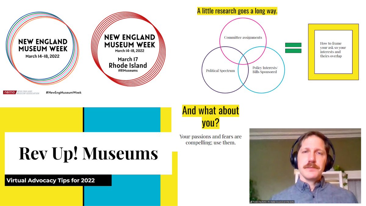 NEMAnet's tweet photo. Thank you to everyone that joined us this morning to talk #MuseumsAdvocacy and #RIMuseums Day. A big thank you to Todd Trebour from @risca1967 for giving us an update for #NewEngMuseumWeek! https://t.co/GYBROjXFir
