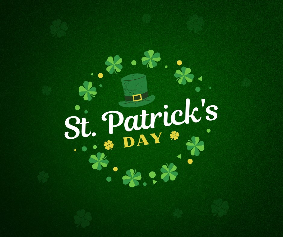 Happy Saint Patrick's Day!
#StPatricksDay2022