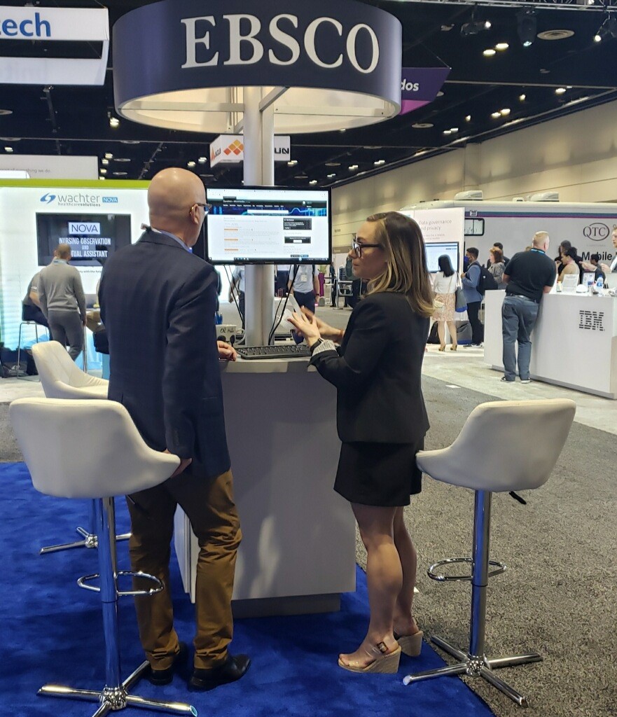 DynaMedex's tweet image. Come visit the DynaMed team at the EBSCO booth 3873. #HIMSS22