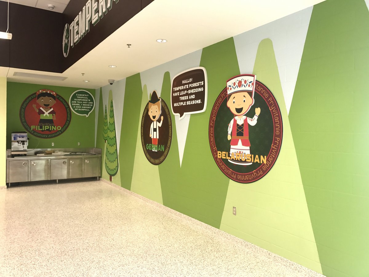 EduSourceCorp's tweet photo. More of our #favorite #greeninspiration installs! Check back for Middle School favorites @longviewisd @ssaisd  #stpatricksday #becolorful #inspire #seeingreen https://t.co/l8wiUPLPM2